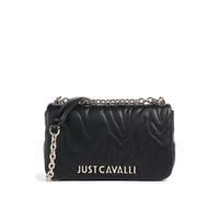Just Cavalli Quilted Zebra Sac porté épaule noir, femme