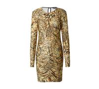 Just Cavalli Robe 'VESTITI' cognac / miel / noir, Taille 40