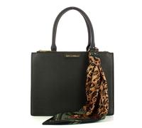 Just Cavalli sac à main noir avec foulard assorti, Noir
