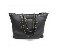 Just Cavalli Sac d'achat jc Mini Eyelets Femme Black Leatherette BLACK UNI