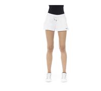 Just Cavalli - Shorts Maillots de bain - Felpa Taille Élastique - Femme - Shorts - Blanc - Taille: 44 FR