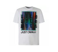 Just Cavalli - T-shirt - Homme - Tops - Blanc - Taille: S