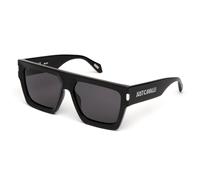 Just Cavalli Unisex SJC107 700 Lunettes de soleil Acétate Noir Fumée Carré Normale