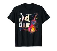 Just Cellin Violoncelliste Musicien Instrument de Musique T-Shirt
