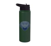 Just Chillin' Gator Minimal Alligator Eyes Over Water Stainless Steel Insulated Water Bottle