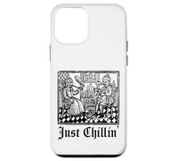 Just Chilling Funny Medieval History Renaissance Fair Coque pour iPhone 12 Mini