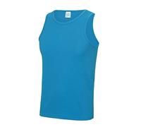 Just Cool - Débardeur - Homme - Bleu - Sapphire Blue - Large