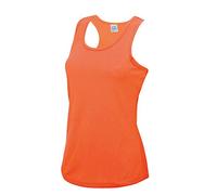 Just Cool - Débardeur sport coupe féminine - Femme (M) (Orange électrique)