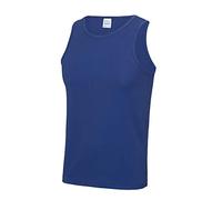 Just Cool Débardeur Sport uni Homme (2XL) (Bleu Roi)