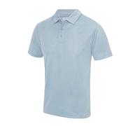 Just Cool - Polo de Sport uni - Homme (3XL) (Bleu Ciel)