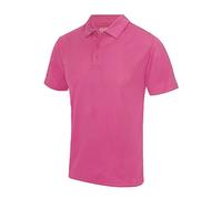 Just Cool - Polo de Sport uni - Homme (3XL) (Rose)