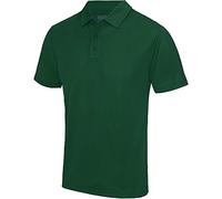 Just Cool - Polo de Sport uni - Homme (3XL) (Vert Bouteille)