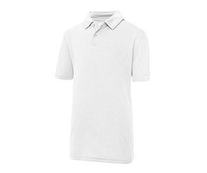 Just Cool Polo Unisexe pour Enfant (Lot de 2) (12-13 Ans) (Blanc Arctique)