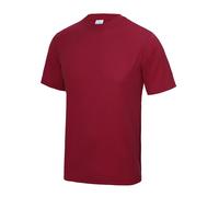Just Cool T-Shirt De Sport Respirant En Polyester, Col Rond, Manches Courtes