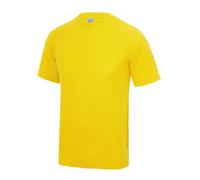 Just Cool T-Shirt Sport Respirant Polyester Pour Enfants, Manches Courtes