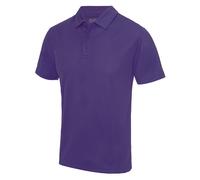 Just Cool Uni Texturé Polyester Respirant Wicking Athlétique SPORTS Polo
