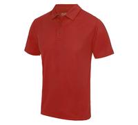 Just Cool Uni Texturé Polyester Respirant Wicking Athlétique SPORTS Polo