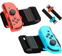 Just Dance Bracelets pour Just Dance 2023, 2022, 2021, sangles de danse élastiques réglables compatibles avec Switch et contrôleurs OLED, accessoires Joy Cons droite/gauche pour adultes et adolescents