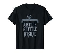 Just Die a Little Inside Plumber Drip Water T-Shirt