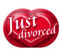 Just divorced (30x21cm) - Sticker/autocollant