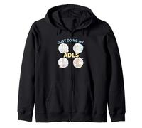 Just Doing My ADLs Cute Duck Occupational Therapy Design Sweat à Capuche