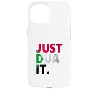 Just dua it islam musulman islamic dhikr spray pour palestine Coque pour iPhone 15