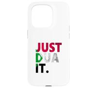 Just dua it islam musulman islamic dhikr spray pour palestine Coque pour iPhone 15 Pro