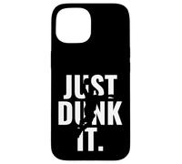 Just Dunk It Ballon de Basket Coque pour iPhone 15