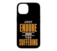 Just Endure The Suffering Football Vintage Funny Coque pour iPhone 14
