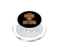 Just Endure The Suffering Football Vintage Funny PopSockets PopGrip pour MagSafe
