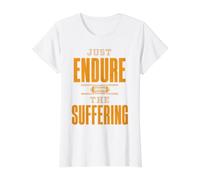 Just Endure The Suffering Football Vintage Funny T-Shirt Graphique avec Valeur