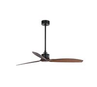 Ventilateur de plafond DC Just Fan Noir / Noyer Faro