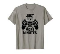 Just Five More Minutes Citation Amusante pour Joueur T-Shirt