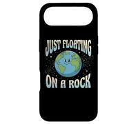 Just Floating on A Rock Humour Cosmique Astronomy Space Coque pour iPhone Air