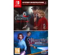 Just for Games MYSTERY INVESTIGATIONS 1 Path of Sin: Greed + Noir Chronicles: City of Crime
