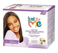 Just For Me No-Lye Conditioning Creme Relaxer Kit, Regular