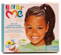 Just For Me No-Lye Conditioning Creme Relaxer Kit, Regular