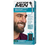 Just For Men Formule Coloration Moustache Et Barbe Chtain Fonc, limine Les Poils Gris Pour Un Rendu Plus pais - M45