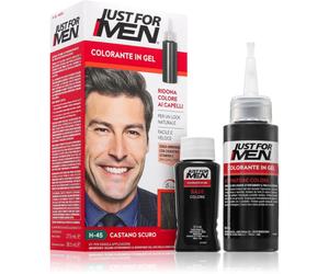 Just for Men Color Kit préparation colorante cheveux pour homme teinte H-45 Dark Brown 1 pcs