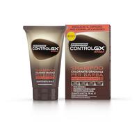 Just For Men Control GX Gradual Coloring Shampooing pour Barbe Réduit progressivement les cheveux gris à chaque lavage pour un look naturel Convient à toutes les teintes 118 ml