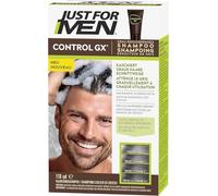 Just For Men Control GX Shampooing Colorant 118 ml | Shampooing colorant qui réduit progressivement les cheveux gris à chaque lavage, pour un résultat naturel et discret