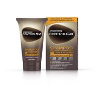 Just For Men - Control GX - Shampooing colorant, 2 en 1 avec baume, réduit progressivement les cheveux gris pour un look naturel, 118 ml