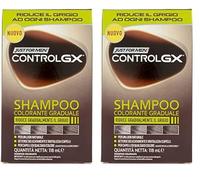 Just For Men - Control GX - Shampooing colorant, réduit progressivement les cheveux gris pour un look naturel, 118 ml (Lot de 2)