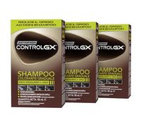 Just For Men Control GX - Shampooing pour homme - Couleur et couleur des cheveux - Réduit progressivement le gris pour un look naturel (Lot de 3)