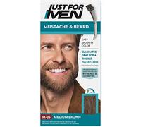 Just For Men Coloration pour cheveux Moustache et barbe Brun moyen (M-35)