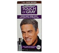 Just for Men JUSTE POUR HOMMES touche de gris Traitement des cheveux T-45 brun foncé, 1 Chaque (Pack de 4)