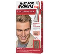 Just for Men Juste pour les hommes autostop Peigne-In Couleur des cheveux pour hommes, Blond foncé
