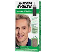 Just For Men Teinture Cheveux Homme, Coloration Semi-Permanente pour Homme, Sans Ammoniaque, avec Kératine et Vitamine E pour des Cheveux Forts, Coloration Blonde, H10