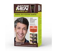 Just for men Twshiny Control GX Grey Shampooing réducteur, gradually Colors Hair, 118 ml