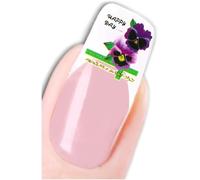 Just Fox ¿ Stickers Pour Ongles Nail Art Autocollants Flower Pensées Fleurs Ongles Water Decal